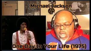 You'll Remember Me Somehow !  Michael Jackson - One Day In Your Life (1975) Reaction Review