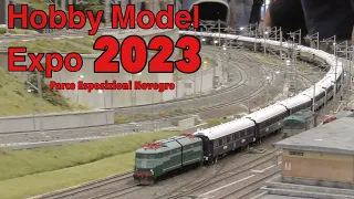 Novegro, HOBBY MODEL EXPO 2023: gli stand, i plastici ferroviari, il vapore vivo.