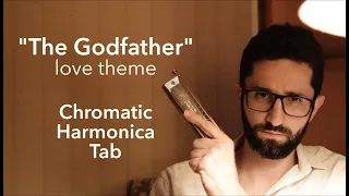 The Godfather Love Theme - COMPLETE TAB (chromatic harmonica)