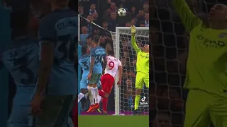 falcao's beautiful goal with Monaco against Man City in champions league