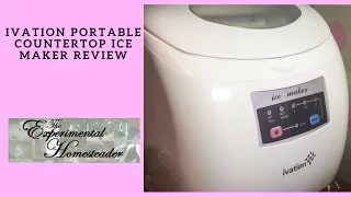 Ivation Portable Countertop Ice Maker Review