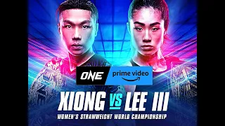 ONE on Prime Video 2 - Angela Lee vs Ziong jing Nan 3 Predictions (Hindi)