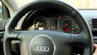 audi a4  Функции!приборная панель! бортовой компьютер! ауди а4 FIS