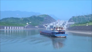 Three Gorges Dam Project On The Yangtze  (China May 2017)