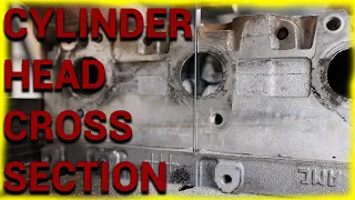 Why do They Crack? | Cross Section and Anatomy of a 1KZ Cylinder Head