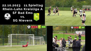 Kreisliga: Sportfreunde drehen Ergebnis im Derby! SF Bad Ems vs. SG Nievern