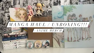 Manga Haul / Manga Unboxing!! :)