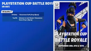 How Many Points Do You NEED To QUALIFY For The PlayStation Cup Battle Royale Finals (Build PS Cup)