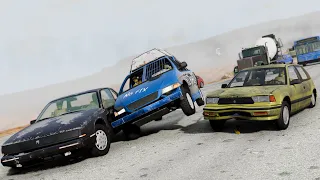 BeamNG Drive - Cars vs RoadRage #15