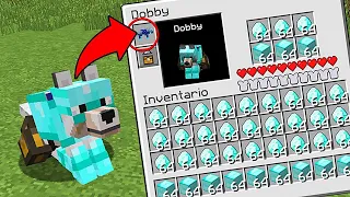 COMO PONER ARMADURA E INVENTARIO A TU PERRO EN MINECRAFT - MINECRAFT VIDEOS