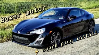 FRS / BRZ / Boxer Engine Spark Plug Replacement The Easy Way!