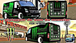 PLOTAGEM DE  SOM DA MONSTER ENERGY PARA VAN ( car parking multiplayer)