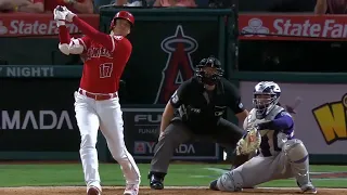 Shohei Ohtani CRUSHES 463-Foot MLB Leading 36th Home Run | Angels vs. Rockies (July 27, 2021)