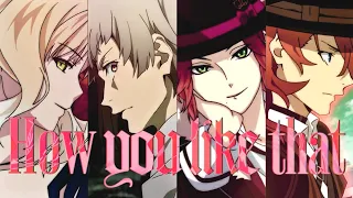 How You Like That?! // Bungou Stray Dogs x Diabolik Lovers AMV/EDIT