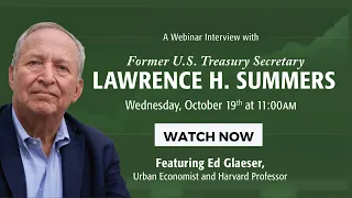 Former U.S. Treasury Secretary Lawrence Summers on the Economic Impact of #inflation