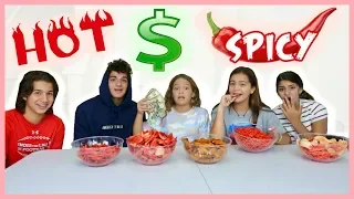 LAST TO DRINK WATER WINS A LOT OF MONEY " WORLD'S SPICIEST FOOD " | SISTER FOREVER