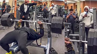 Dude Literally Shocked The Commercial Gym