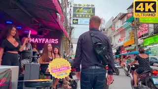 [4K] Pattaya, walking soi Buakhao, soi New Pl, soi Chalermphrakiat