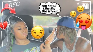TELLING MY GIRLFRIEND SHE SMELLS LIKE MY "OLD H*3S TO GET HER REACTION...**BAD IDEA**‼️
