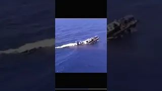 Russian Cruiser moscow war ship sank in Sea #shorts #russia #stopwar #ukraine #S-300F #missile