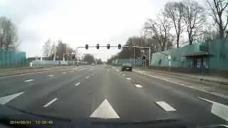 Dashcam A Assen SNIJDEN op Europaweg