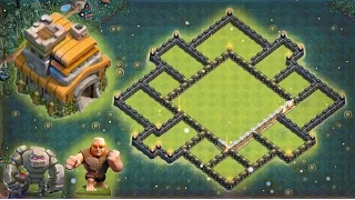 TH7 Hybrid Dark Elixir Farming Base (2017) Anti Giants Anti Gowipe