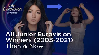 Then & Now: All Winners of Junior Eurovision (2003-2021) — New Releases & Footage from the Artists