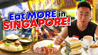 WHERE TO EAT IN SINGAPORE! TOP LOCAL SINGAPOREAN CUISINE 2023 // SINGAPORE FOOD TRAVEL MUKBANG VLOG