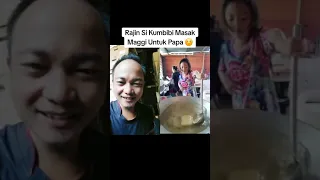 Rajin Kumbibi Masak Maggi Untuk Papa !! #reaction