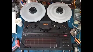 Fostex E8 Professional Reel 8 Track Recorder Demo