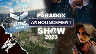 Paradox Announcements Show 2023 reaction