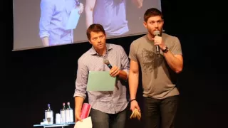 Funny JIBCon Moments 2015 (Jensen and Misha)