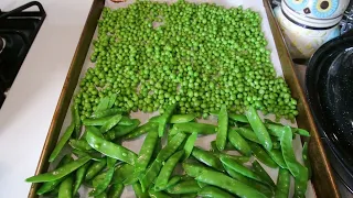 Harvesting & Preserving Peas