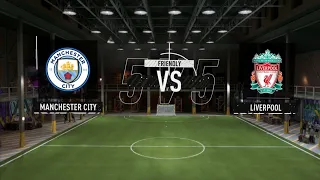 FIFA 22 - VOLTA GAMEPLAY | Manchester City VS Liverpool | Warehouse |  5V5 | HD