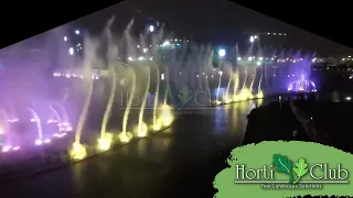 largest fountain in Aisa The Global City  The Fountain Show in huchiming city vietnam