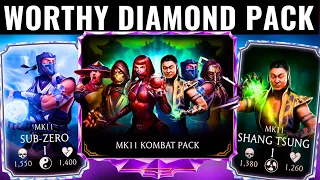 MK Mobile. MK11 Kombat Pack Opening! Worthy Diamond Pack