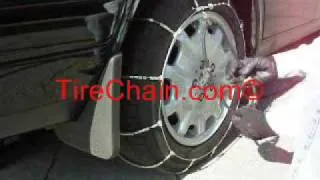 Car Cable Tire Chains Installation: TireChain.com