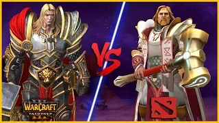 Reforged Dota 1 VS Dota 2 Strength Heroes - Side by Side Comparison | Warcraft 3 Reforged