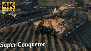 Super Conqueror video in Ultra HD 4K World of Tanks 9127 dmg, 7 kills, 1626 exp, 4540 block 100 def