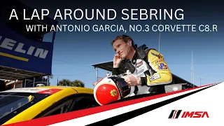 2023 A Lap Around Sebring International Raceway in the No. 3 Corvette C8.R