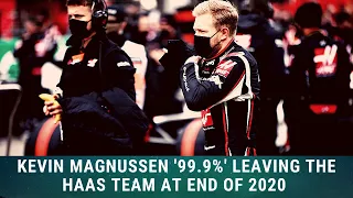 Kevin Magnussen '99.9%' leaving the Haas team - F1 News 20 10 20