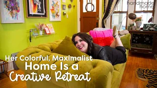 Tour This Maximalist Home With A Burst of Color in Every Corner | Handmade Home