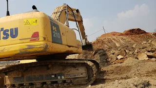 KOMATSU PC210-8 Problem Engine its overload...! Hou to solve.