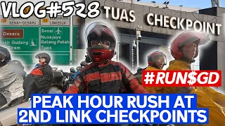 Crossing Tuas - Tanjung Kupang Checkpoints During Peak Timings | Vlog#528