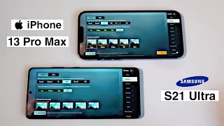 iPhone 13 Pro Max vs Samsung s21 Ultra Speed Test - Pubg Test - Geekbench Score.