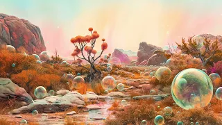 Soapstone Desert. Ambient Music to Focus. Background Music. Ambient Worlds. Generative Art. Surreal