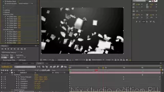 Собирающиеся титры в After Effects