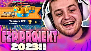 🤩🥳 3 PROFI's & 4 NORMALOS im NEUEM F2P CLASH ROYALE Projekt! UNFASSBAR VIELE UPDATES!