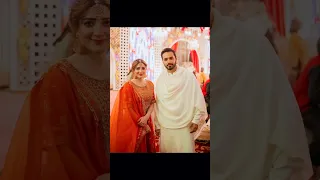 Wahaj ali with momina iqbal on a wedding #youtubeshorts #ytshorts #wahajali