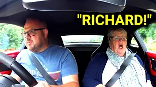 Scaring My Mum Again! - Reactions to the Litchfield Tuned Alpine A110...